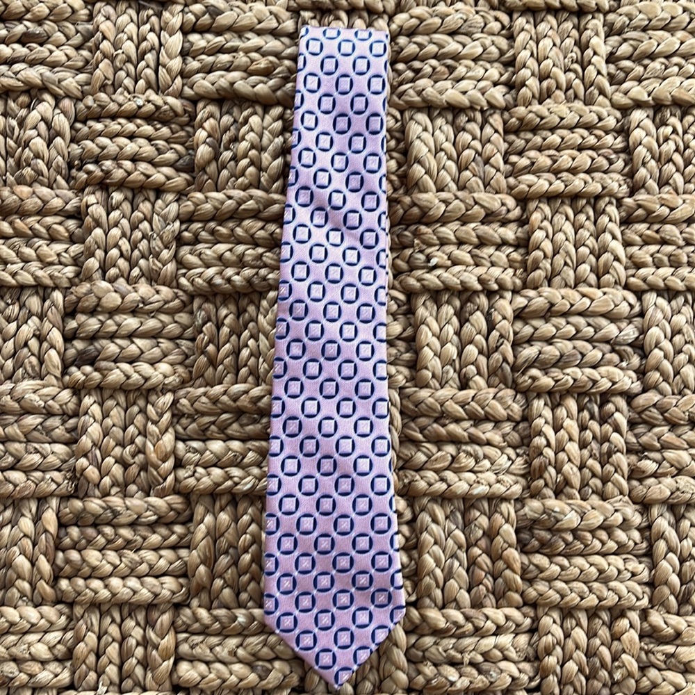 NORDSTROM PINK SILK TIE